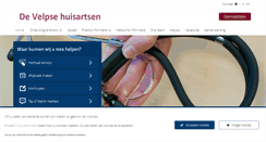 Desktop Screenshot of huisartsenvelp.nl